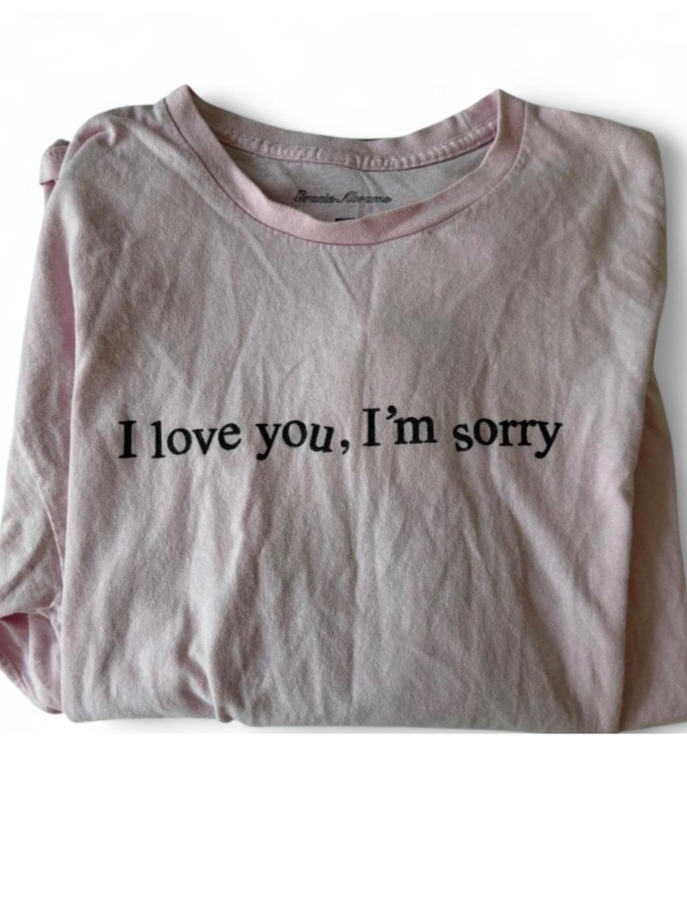 Gracie Abram’s “I love you I’m sorry” long sleeve